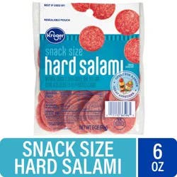 Kroger Snack Size Hard Salami