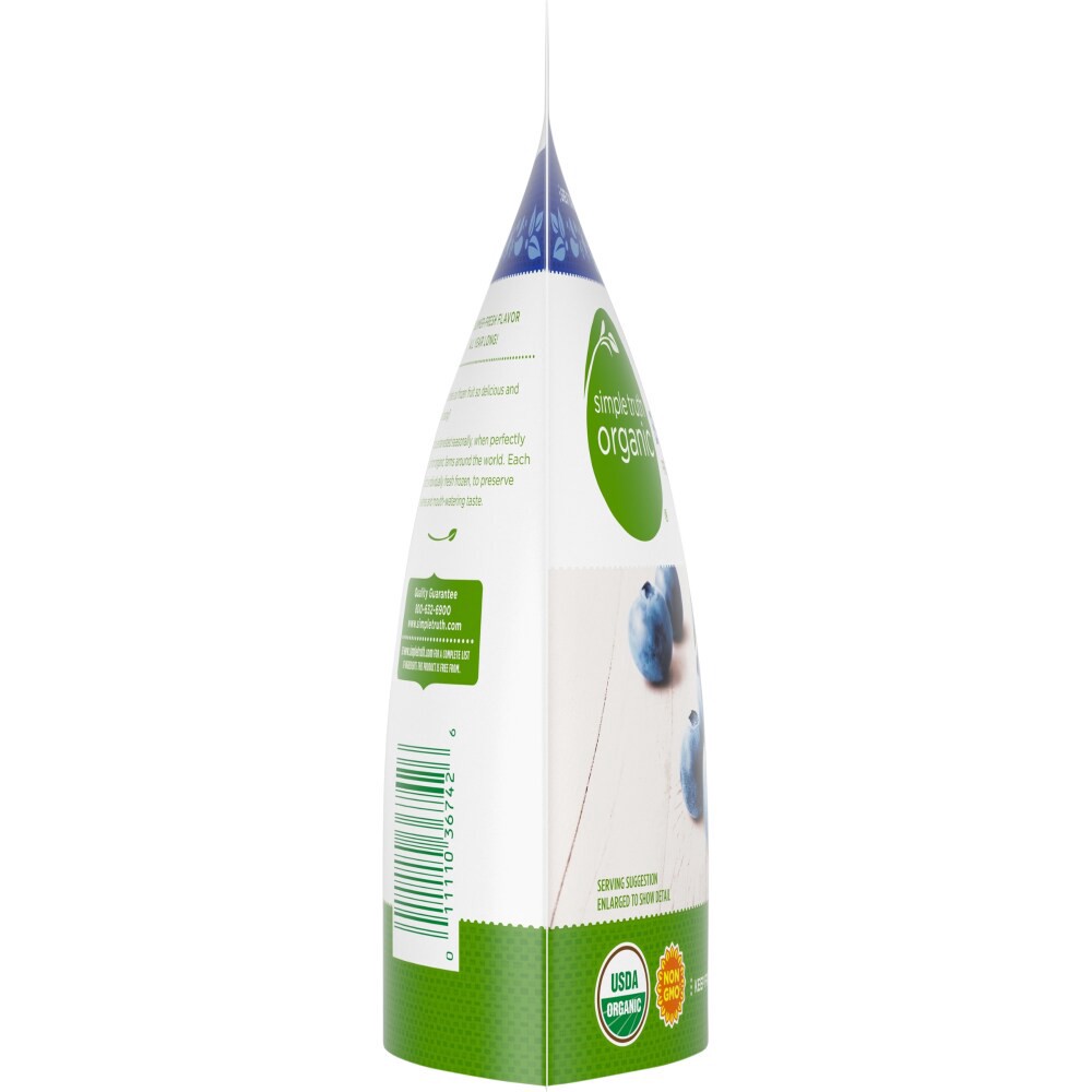 slide 4 of 4, Simple Truth Organic Blueberries 10 oz, 10 oz