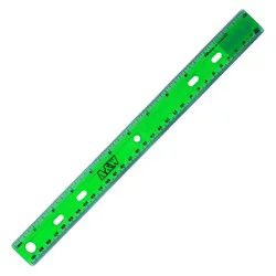 Officeworks Plastic Ruler