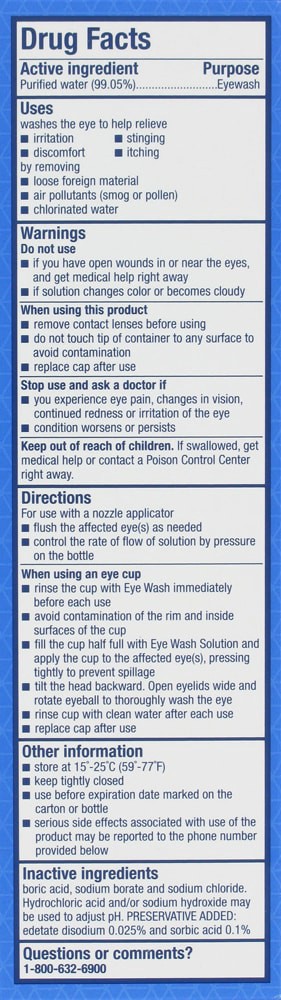 slide 3 of 4, Kroger Sterile Eye Wash, 4 fl oz
