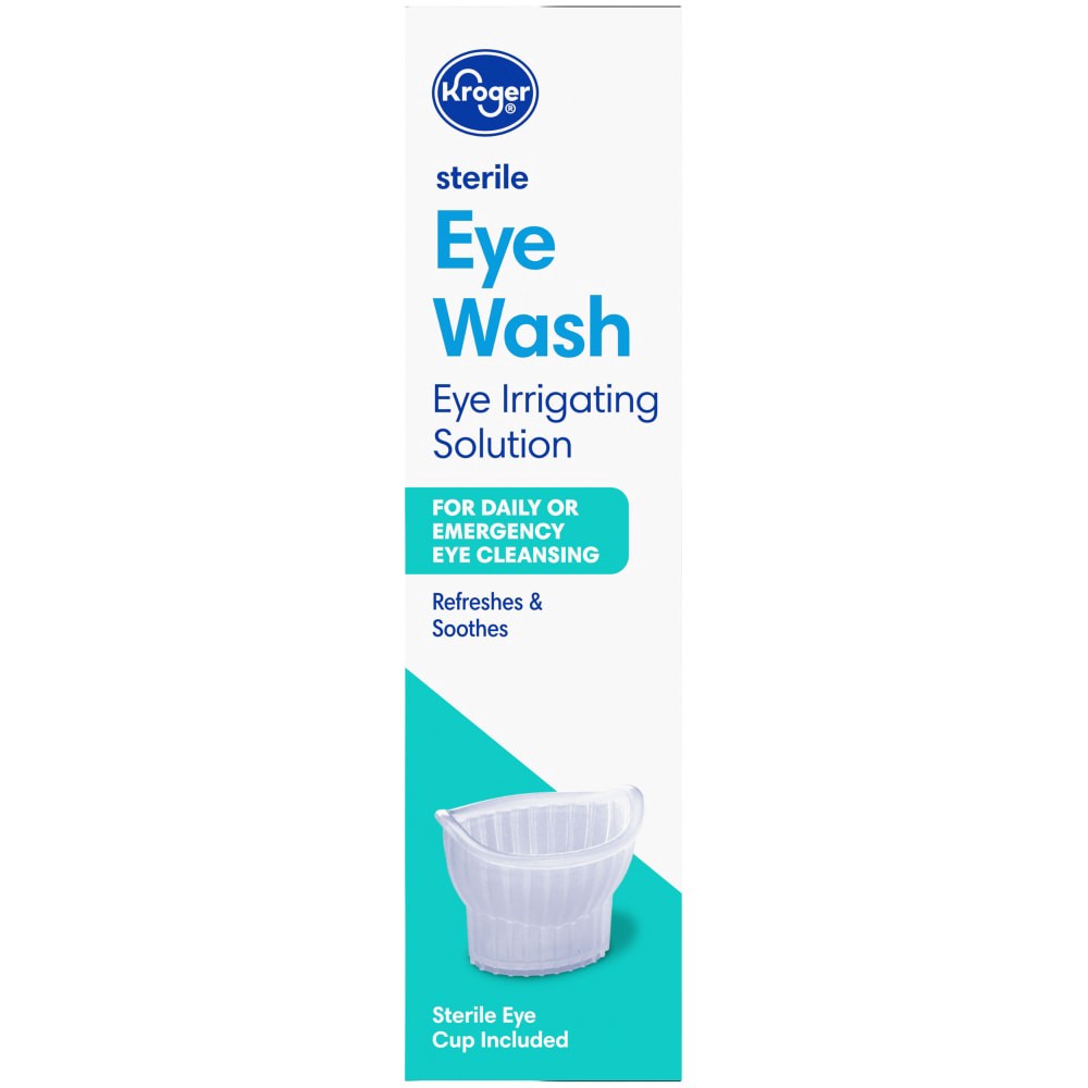 slide 2 of 4, Kroger Sterile Eye Wash, 4 fl oz