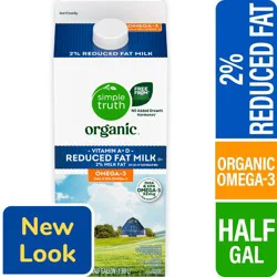Simple Truth Organic Milk 0.5 gl