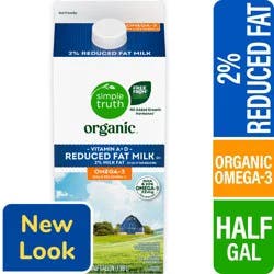 Simple Truth Organic Milk 0.5 gl