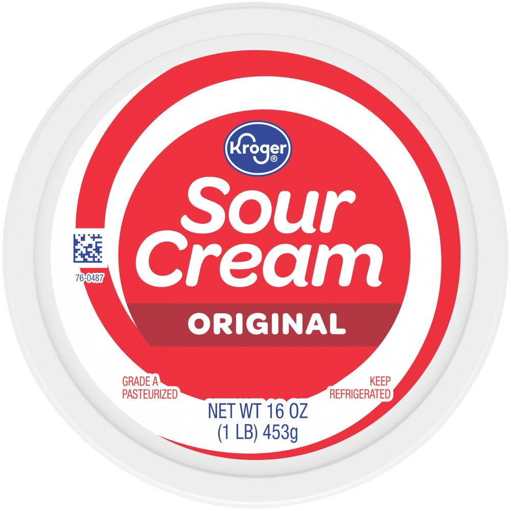 slide 3 of 5, Kroger Original Sour Cream, 16 oz