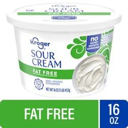 Kroger Fat Free Sour Cream