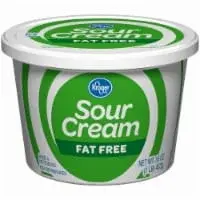 Kroger Fat Free Sour Cream