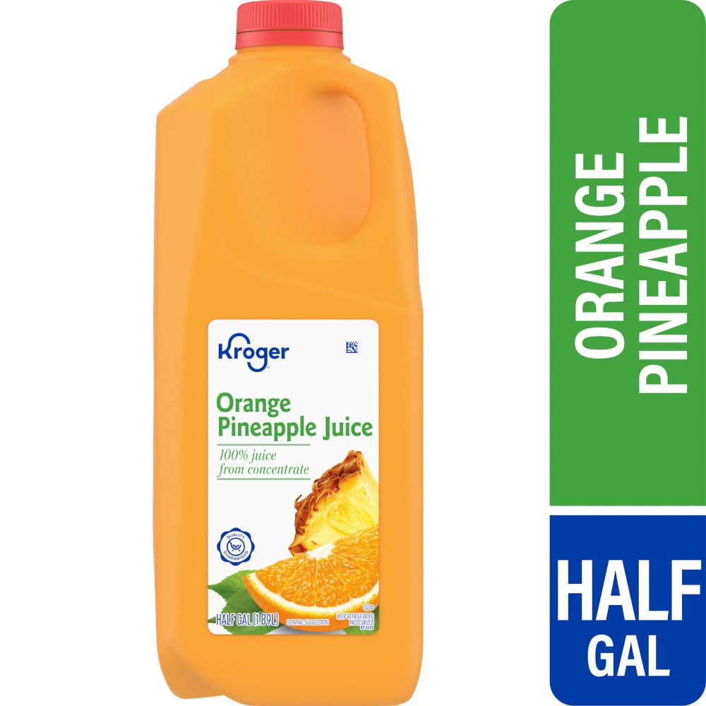 slide 4 of 4, Kroger Orange Pineapple Juice - 64 fl oz, 64 fl oz