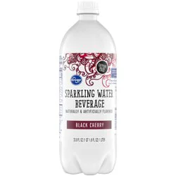 Kroger Black Cherry Sparkling Water
