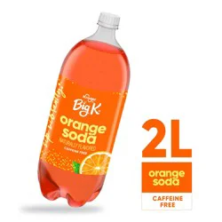 Big K Caffeine Free Orange Soda - 2 liter
