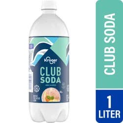 Kroger Club Soda - 1 liter