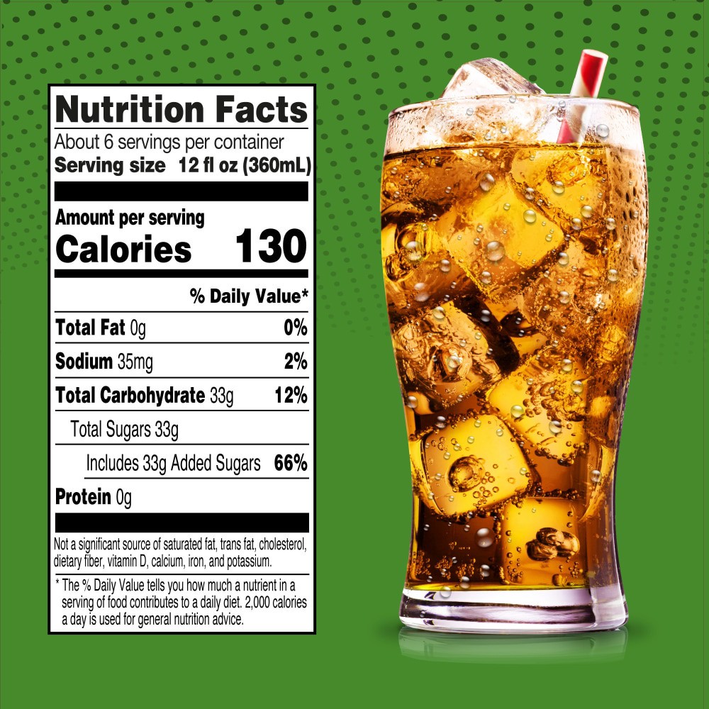 slide 4 of 4, Big K Caffeine Free Ginger Ale Soda, 2 liter