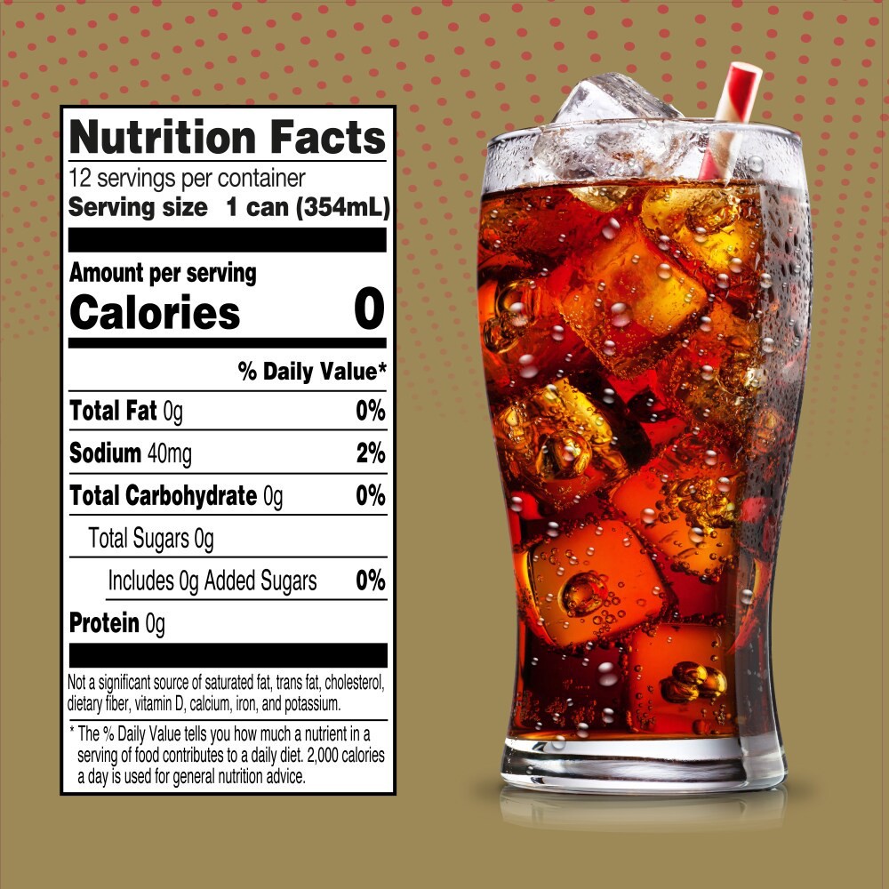 slide 3 of 5, Big K Caffeine Free Diet Cola, 12 ct; 12 fl oz