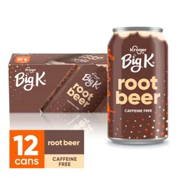 Big K Caffeine Free Root Beer Soda - 12 ct; 12 fl oz
