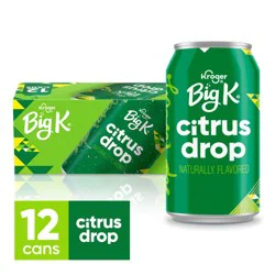 Big K Citrus Drop Soda - 12 ct; 12 fl oz