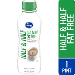 Kroger Fat Free Half & Half