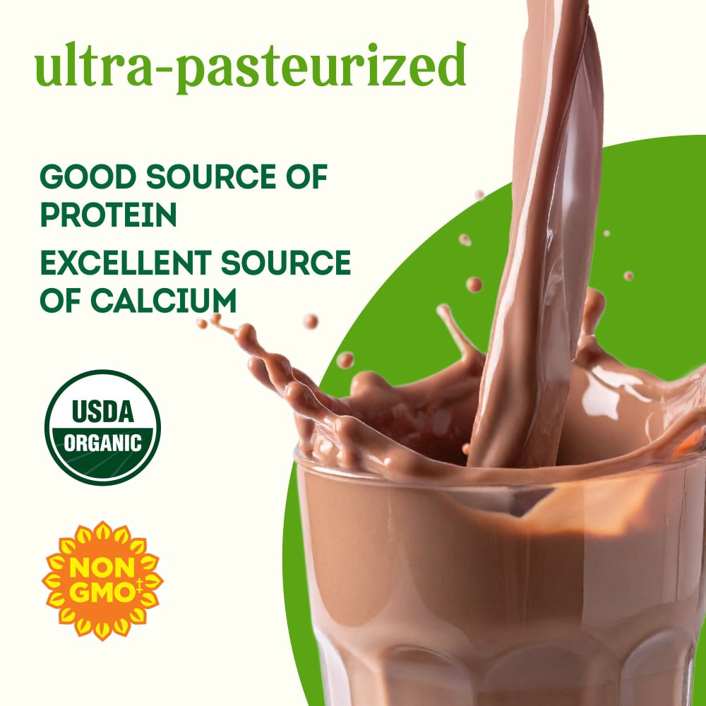 slide 3 of 4, Simple Truth Organic Whole Chocolate Milk, 1/2 gal