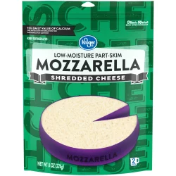 Kroger Shredded Low-Moisture Mozzarella Cheese