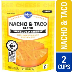 Kroger® Nacho & Taco Blend Shredded Cheese