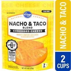 Kroger® Nacho & Taco Blend Shredded Cheese