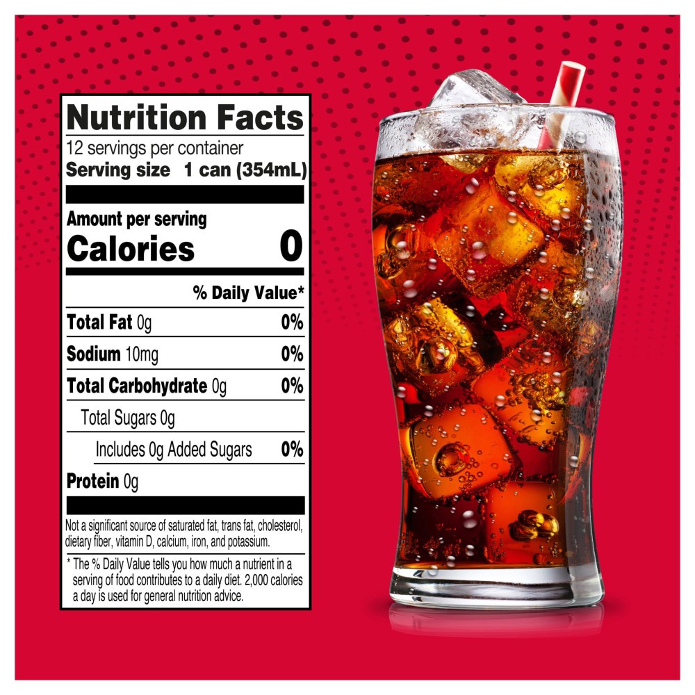 slide 5 of 5, Big K Cola Oh! Zero Calorie Soda - 12 ct; 12 fl oz, 12 ct; 12 fl oz