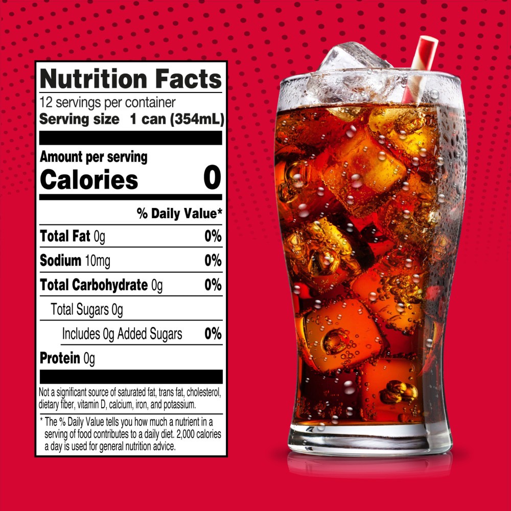 slide 3 of 4, Big K Cola Oh! Zero Calorie Soda - 12 ct; 12 fl oz, 12 ct; 12 fl oz