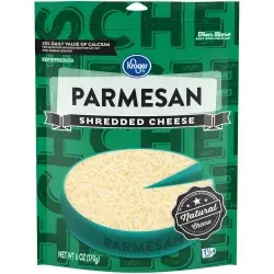 Kroger Shredded Parmesan Cheese