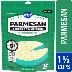 Kroger® Parmesan Shredded Cheese, 6 oz