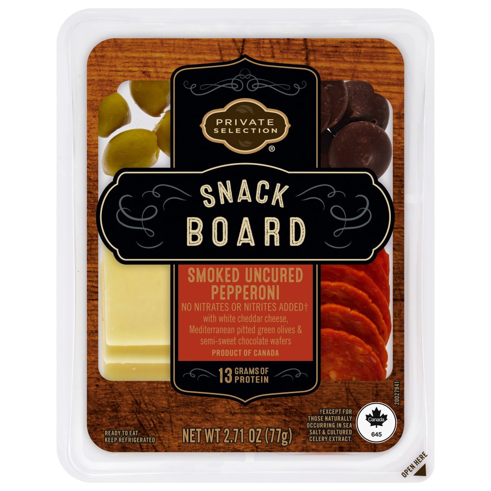 slide 2 of 2, Private Selection Smoked Uncured Pepperoni Snack Board 2.71 oz, 2.71 oz