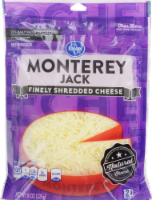 slide 1 of 2, Kroger Shredded Monterey Jack Cheese, 8 oz