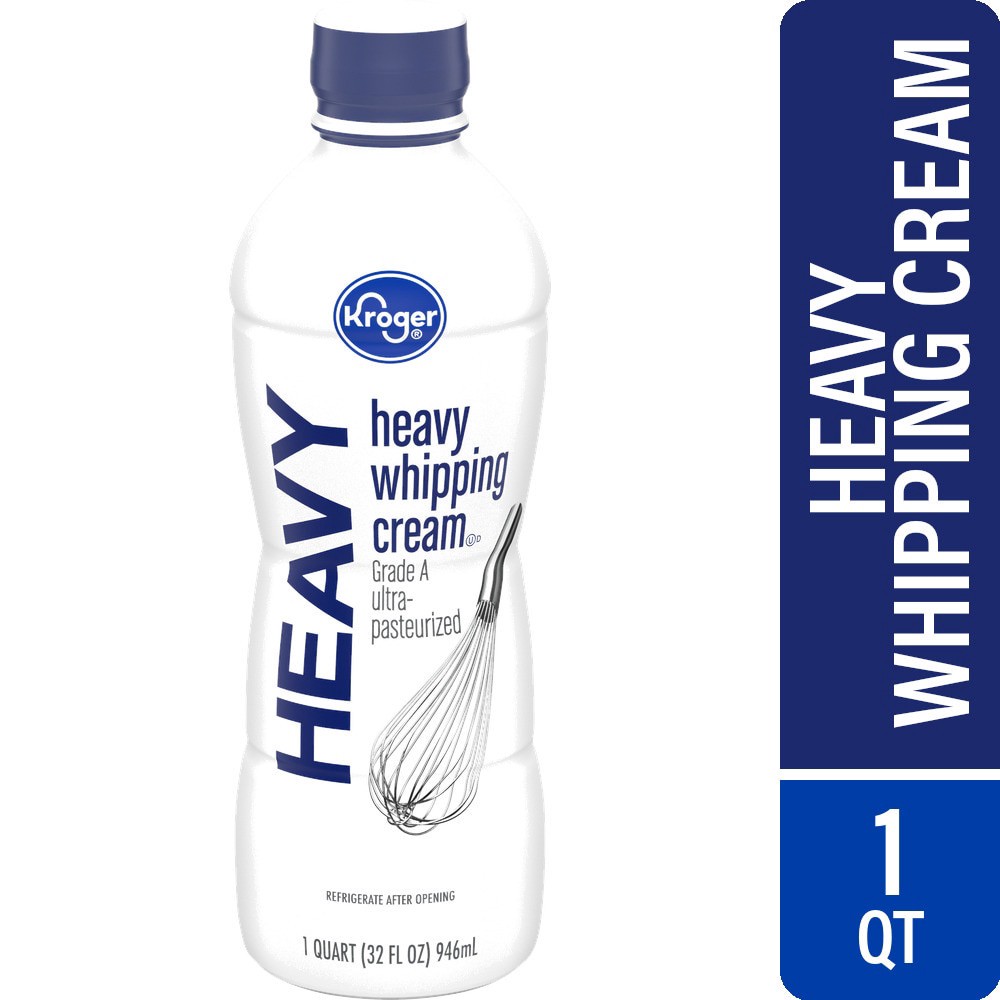 slide 3 of 3, Kroger Heavy Whipping Cream - 1 qt, 1 qt
