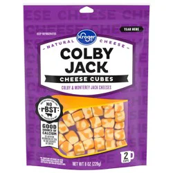 Kroger Colby Jack Cheese Cubes