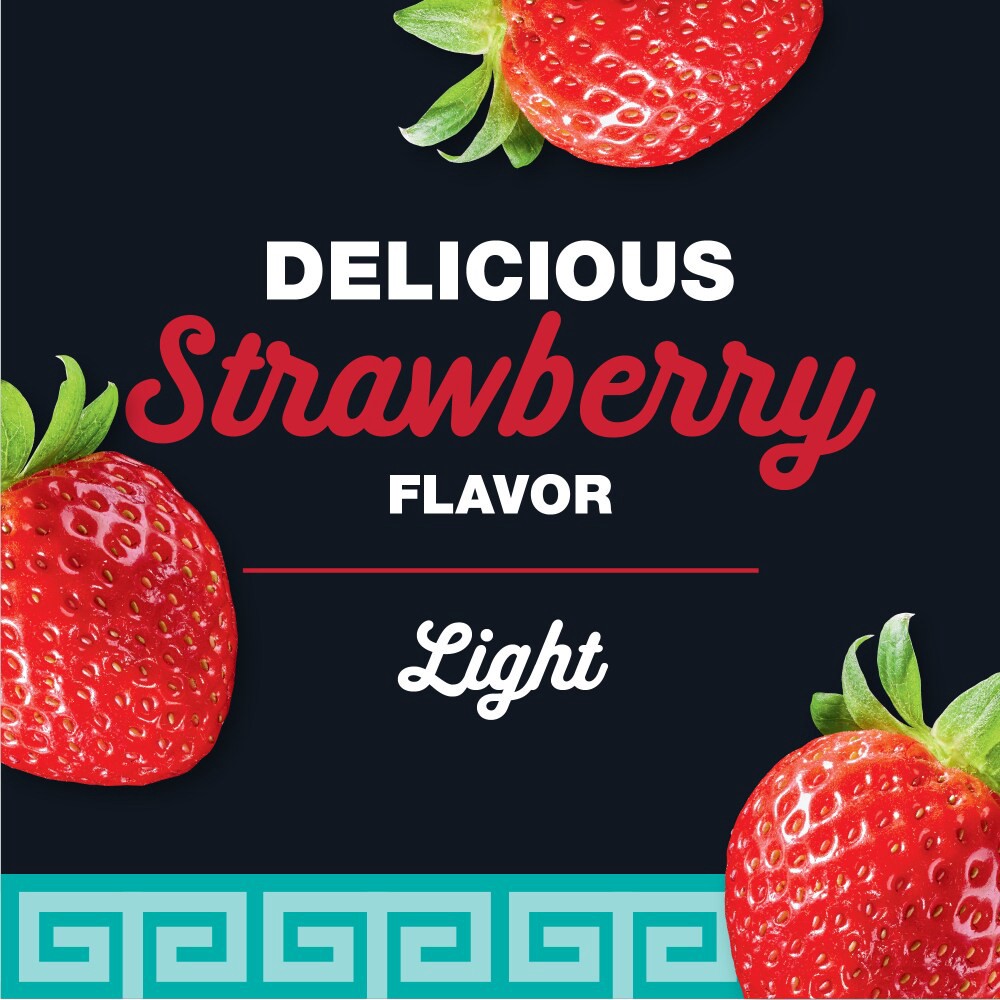 slide 3 of 5, Kroger Strawberry Light Nonfat Greek Yogurt, 5.3 oz