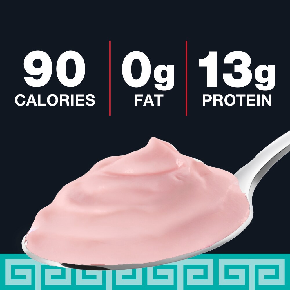 slide 4 of 5, Kroger Strawberry Light Nonfat Greek Yogurt, 5.3 oz