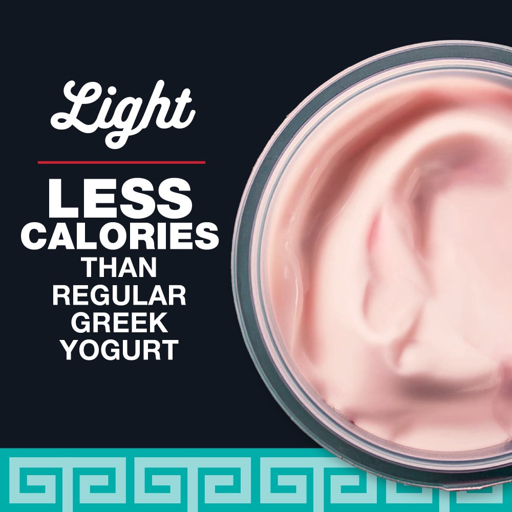 slide 2 of 5, Kroger Strawberry Light Nonfat Greek Yogurt, 5.3 oz