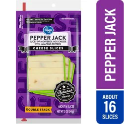 Kroger® Pepper Jack Sliced Cheese, 16 slices / 12 oz