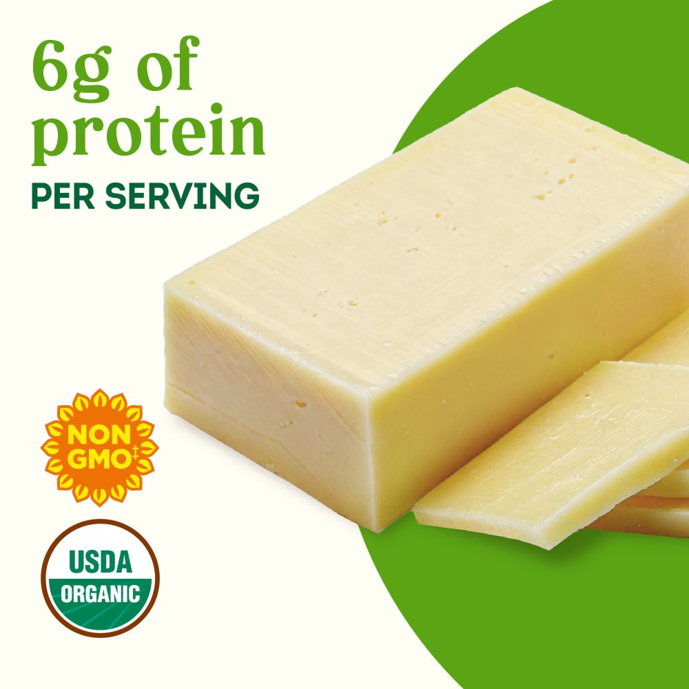 slide 2 of 4, Simple Truth Organic Sharp White Cheddar Cheese Bar, 6 oz