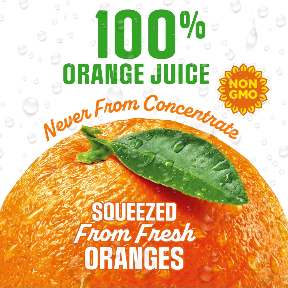 slide 2 of 5, Kroger Original Pulp Free 100% Orange Juice - 52 fl oz, 52 fl oz