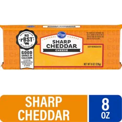 Kroger Sharp Cheddar Cheese Bar