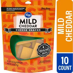 Kroger Mild Cheddar Cheese Snacks