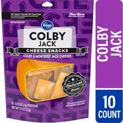 Kroger Colby Jack Snack Cheese