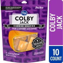 Kroger Colby Jack Snack Cheese