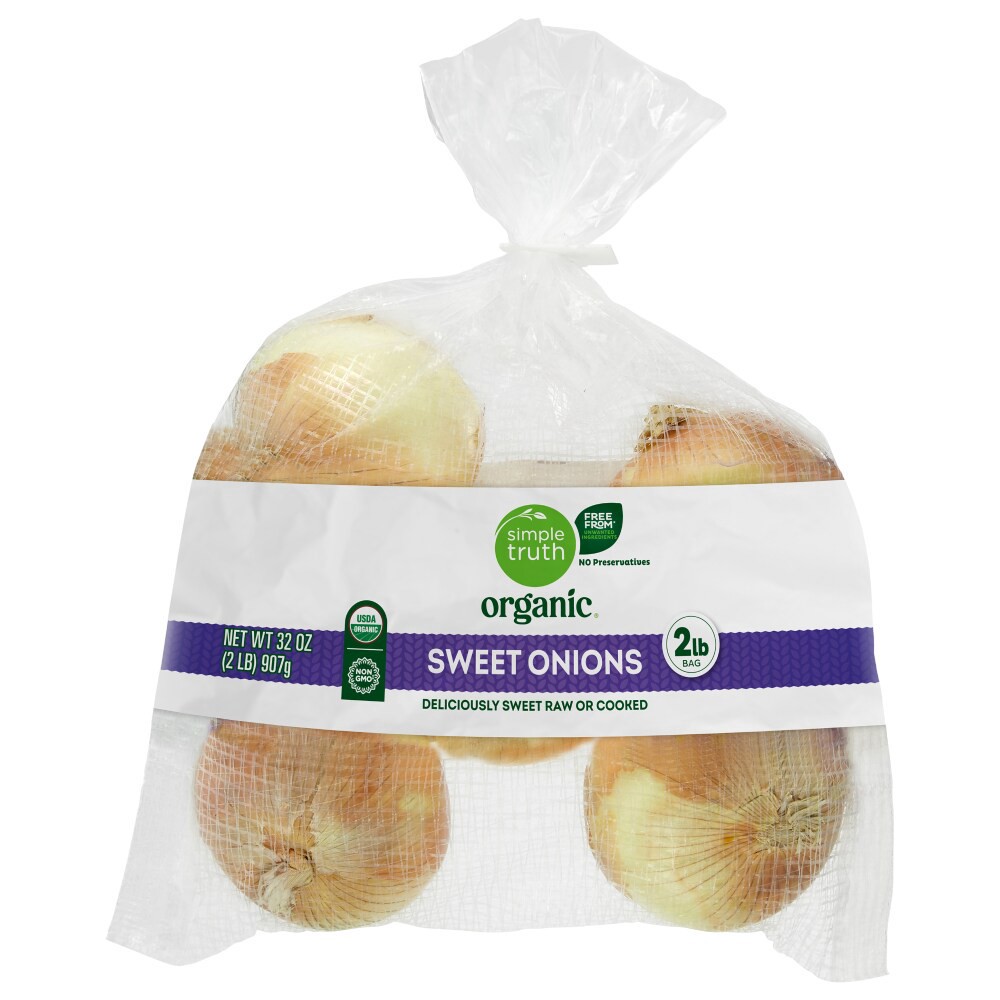 slide 2 of 2, Simple Truth Organic Sweet Onions, 32 oz