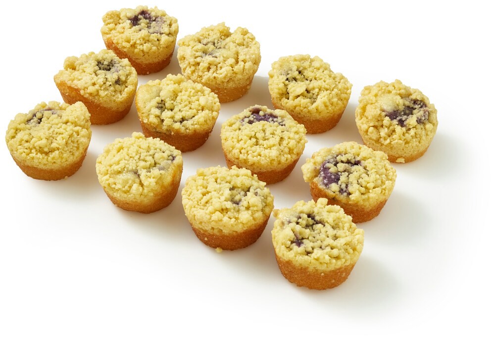 slide 2 of 5, Bakery Fresh Cream Cheese Blueberry Coffee Cake Bites, 12 ct / 10.02 oz