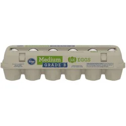 Kroger Medium Eggs Grade B 12 Count
