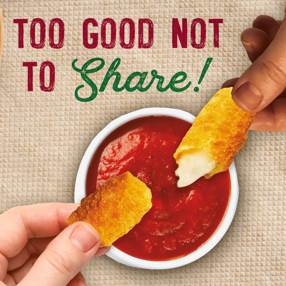 slide 4 of 4, Kroger Mozzarella Breaded Cheese Sticks, 33 oz