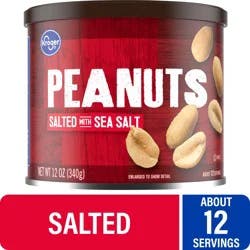 Kroger® Salted Peanuts, 12 oz