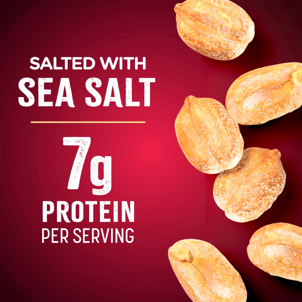 slide 2 of 4, Kroger® Salted Peanuts, 12 oz