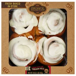 Private Selection Cream Cheese Iced Cinnamon Rolls