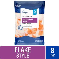 Kroger Flake Style Crab Select Imitation Crab Meat