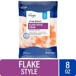 Kroger Flake Style Crab Select Imitation Crab Meat